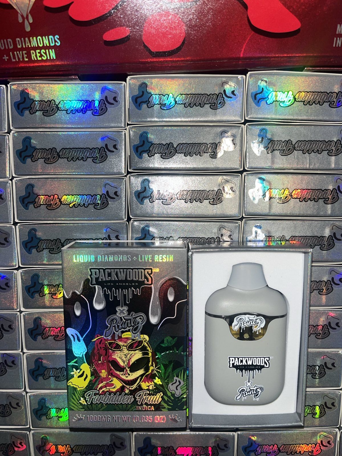 Buy vapes online uk cheap 1ML PACKWOOD X RUNTZ