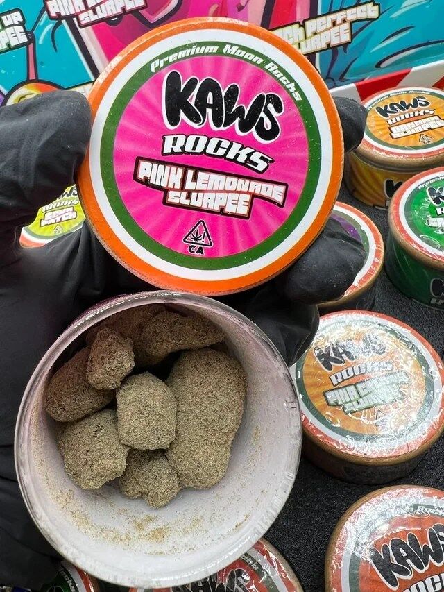 kaws moonrocks